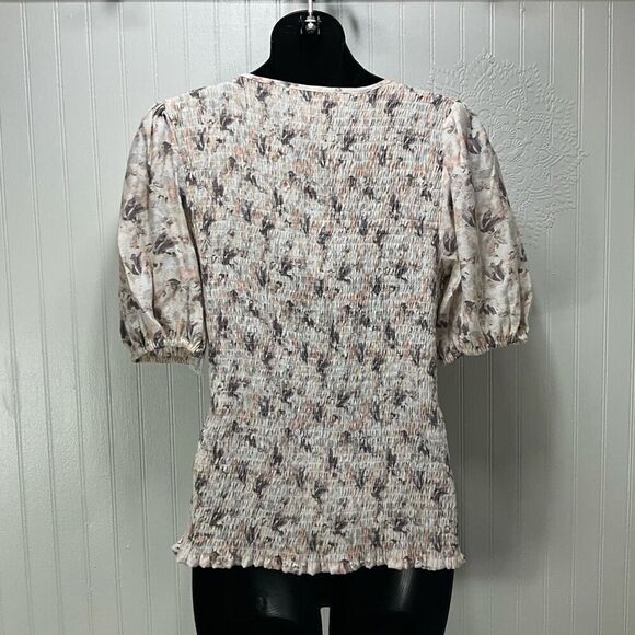 NINE WEST Short Sleeve Blouse - Picture 3 of 6